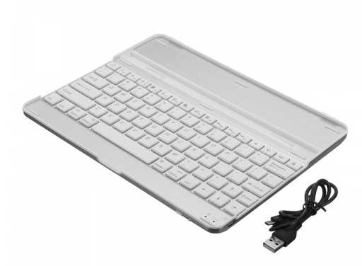 Ultra Thin Aluminum Bluetooth Stand Keyboard For iPads